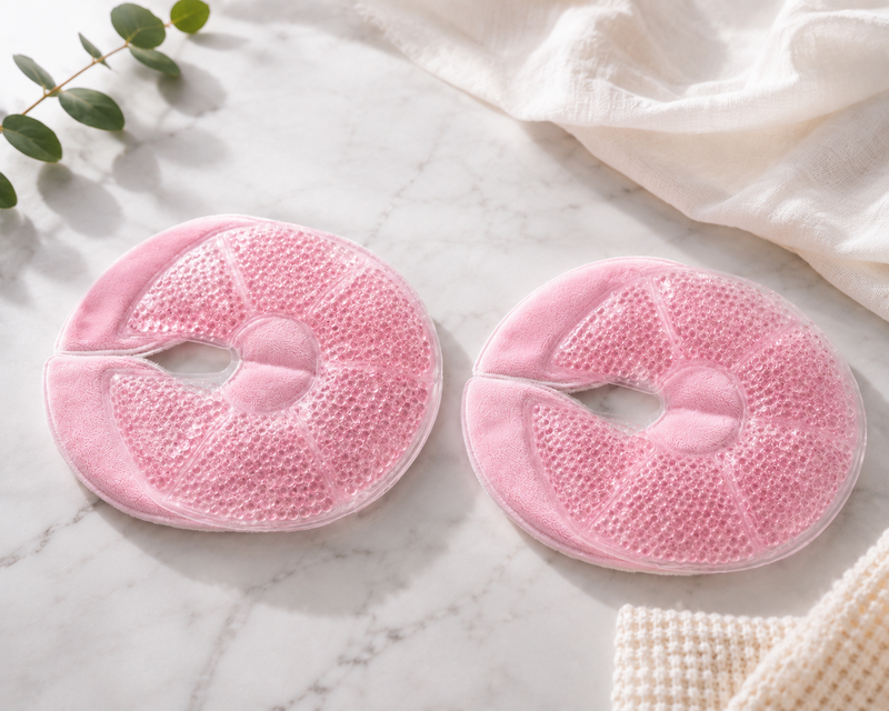 Compresas de Gel para Senos — Frío y Calor para Lactancia y Postparto