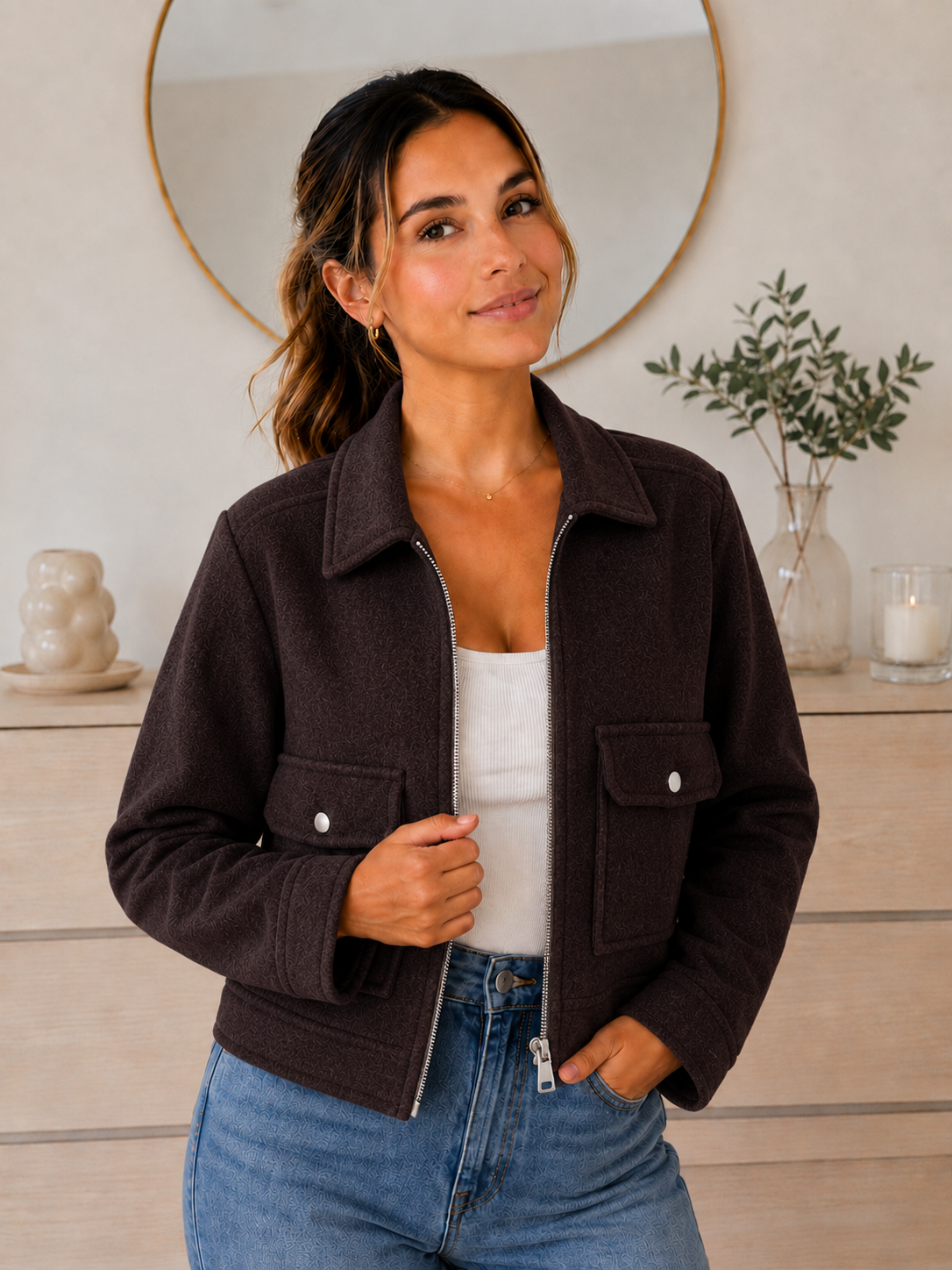Chaqueta Cafe