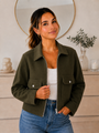 Chaqueta Verde Olivo