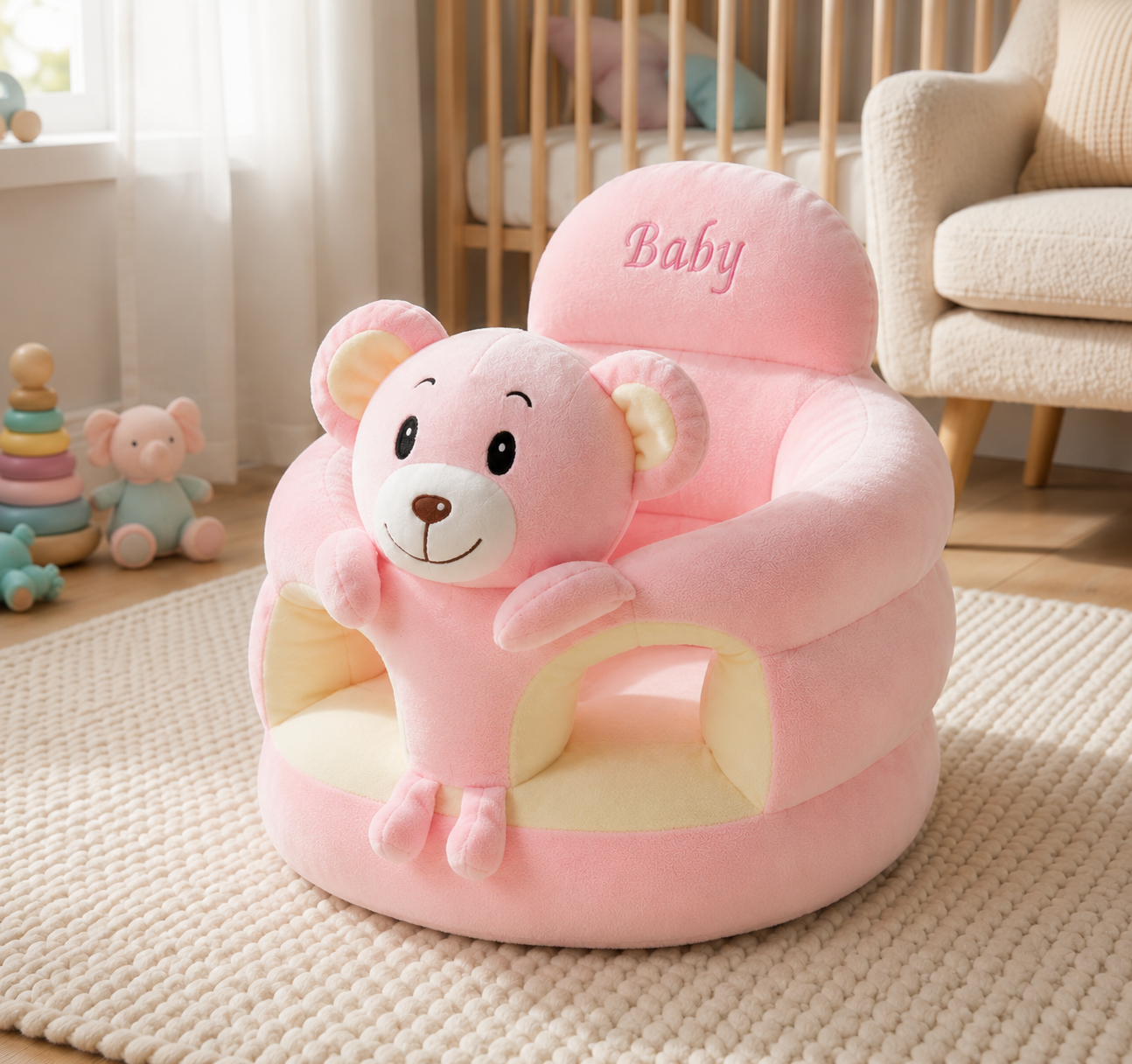 Silla Osito Rosa